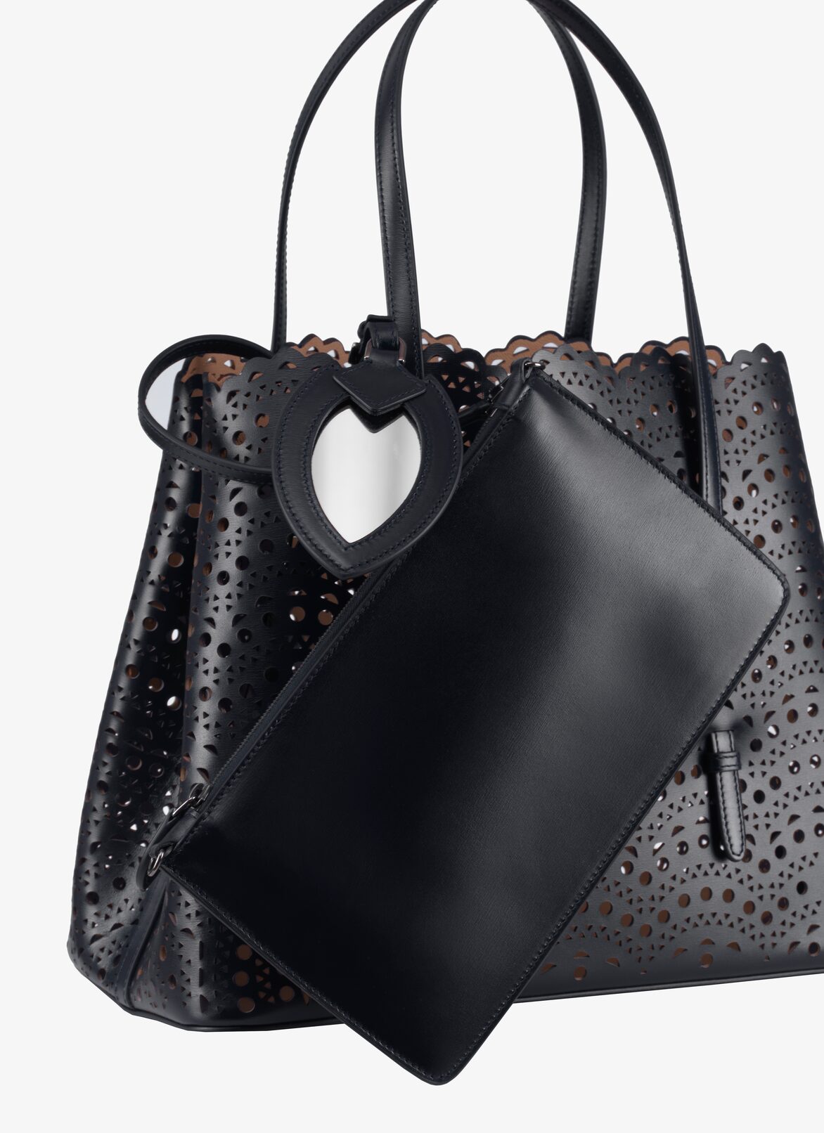 Mina 32 Tote Bag ALAÏA NIGHT BLUE MINA 32 TOTE BAG